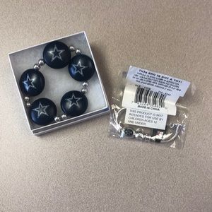 Set of 2 Dallas Cowboys Bracelets
